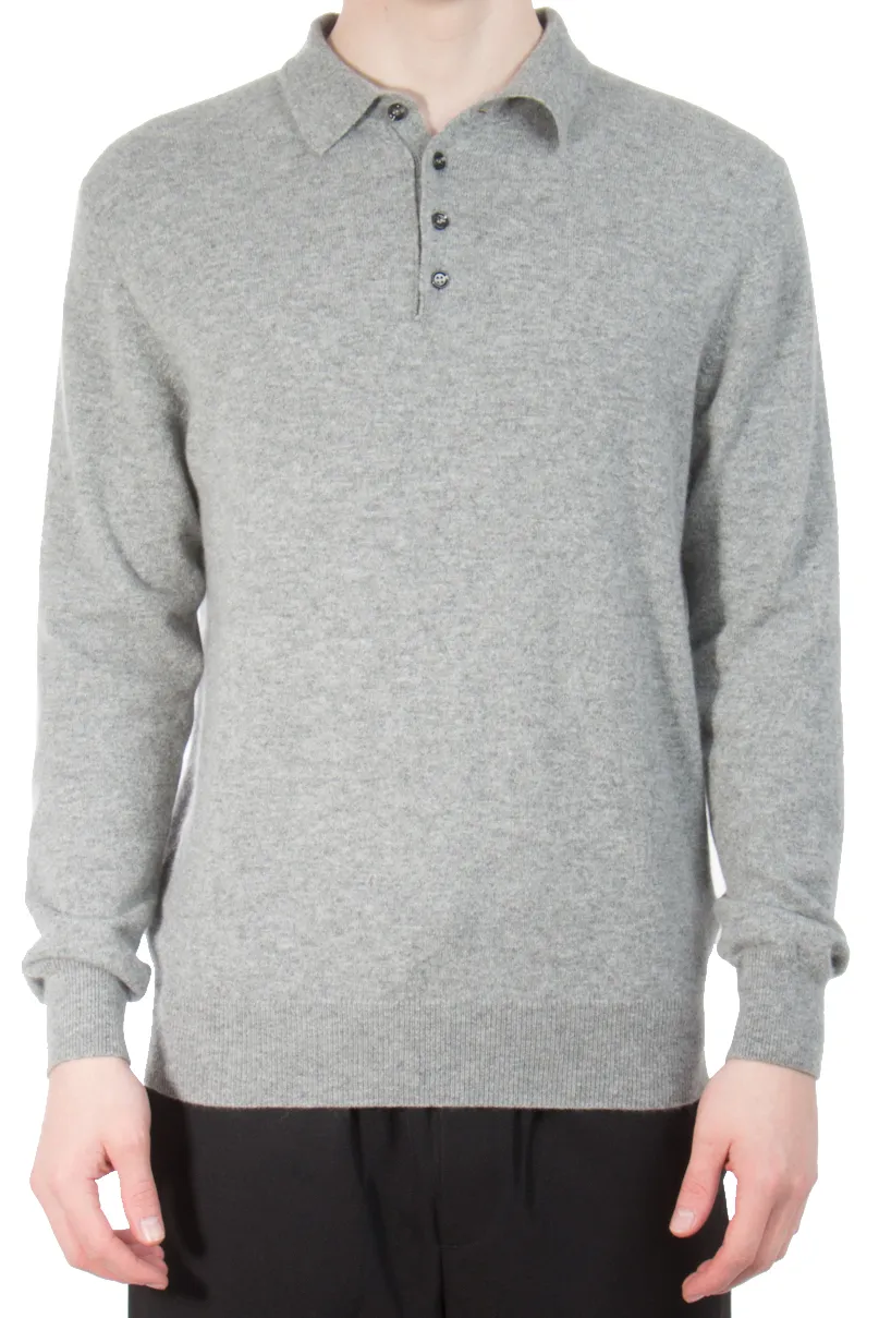 ALLUDE Cashmere Knit Polo   