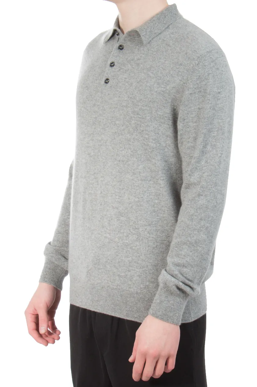 ALLUDE Cashmere Knit Polo   