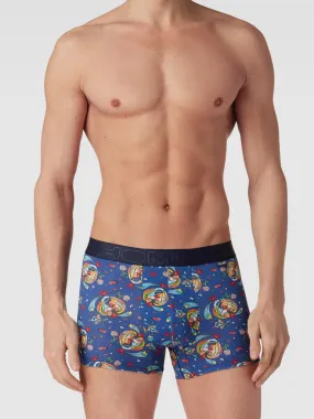 HOM Trunks mit Allover-Muster (blau) online kaufen