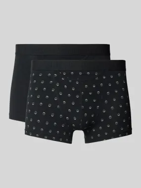 HOM Trunks mit elastischem Bund im 2er-Pack (black) online kaufen