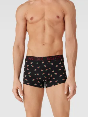 HOM Trunks mit elastischem Bund und Label-Print im 3er-Pack (rot) online kaufen
