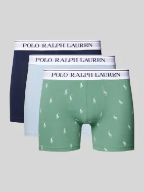 Polo Ralph Lauren Underwear Trunks mit Label-Bund im 3er-Pack (gruen) online kaufen