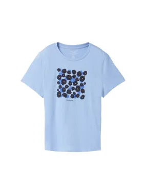 Print T-Shirt mit Bio-Baumwolle