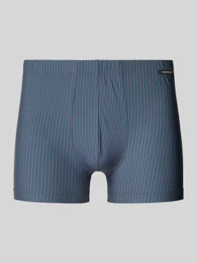 Schiesser Trunks mit elastischem Bund Modell 'Pure' (blau) online kaufen
